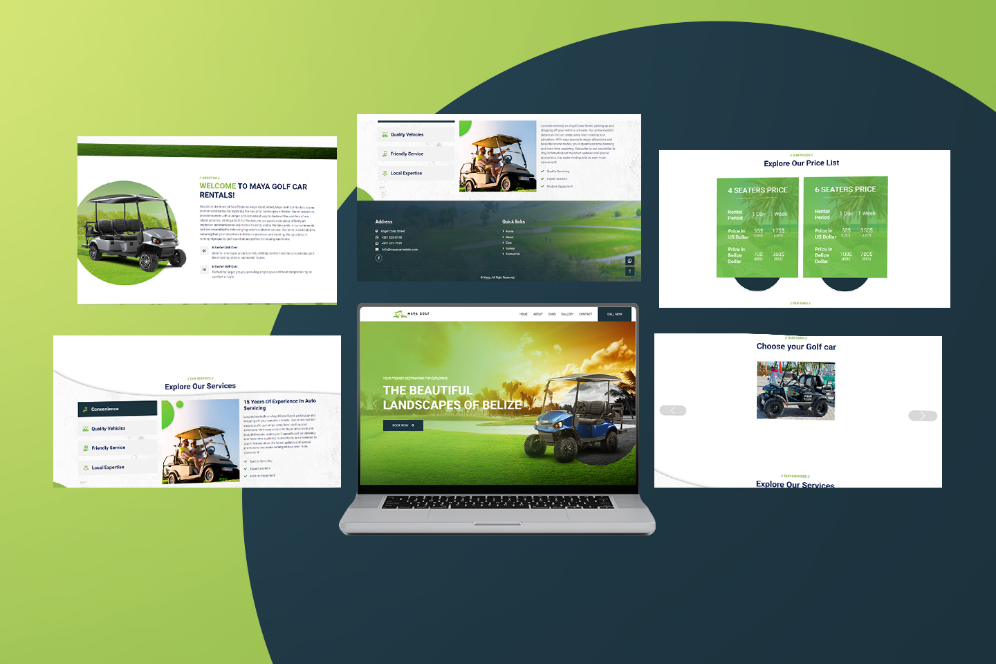 Maya Golf Cart Rentals by AMC TAG